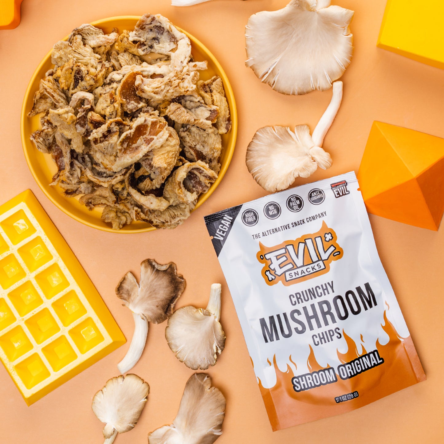 Crunchy Mushroom Chips - Original Flavor